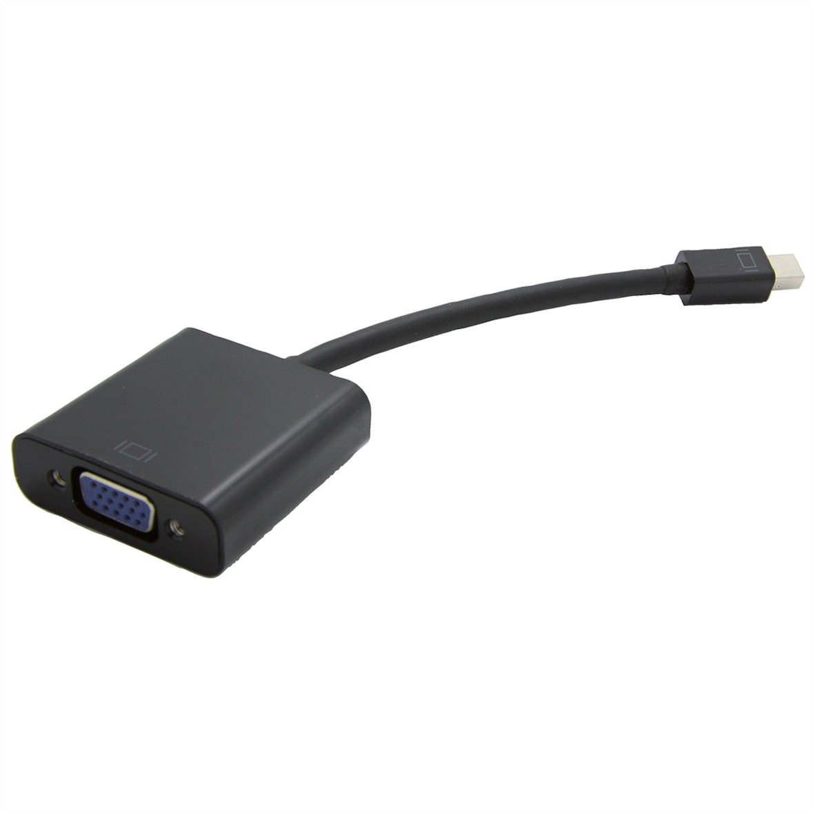 VALUE Adattatore Mini DisplayPort-VGA, Mini DP ST - VGA BU, attivo