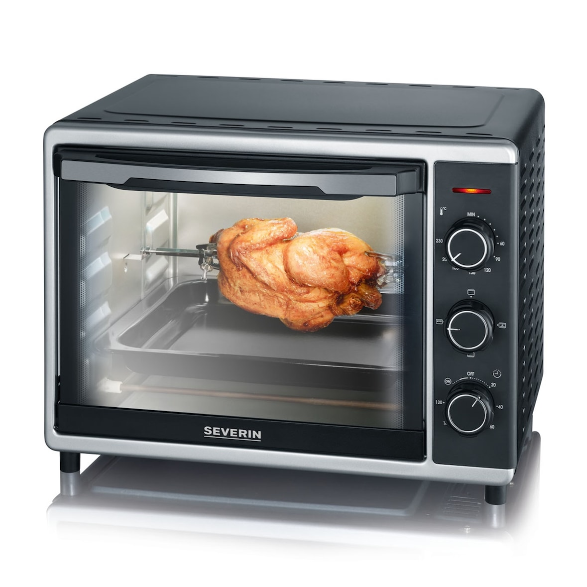 SEVERIN TO 2056 - Horno eléctrico 30 L 1600 W Negro