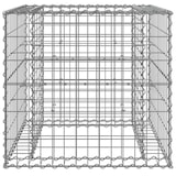thumbnail of vidaXL Gabionenkorb Silbern 70x70x65 cm Verzinktes Eisen
