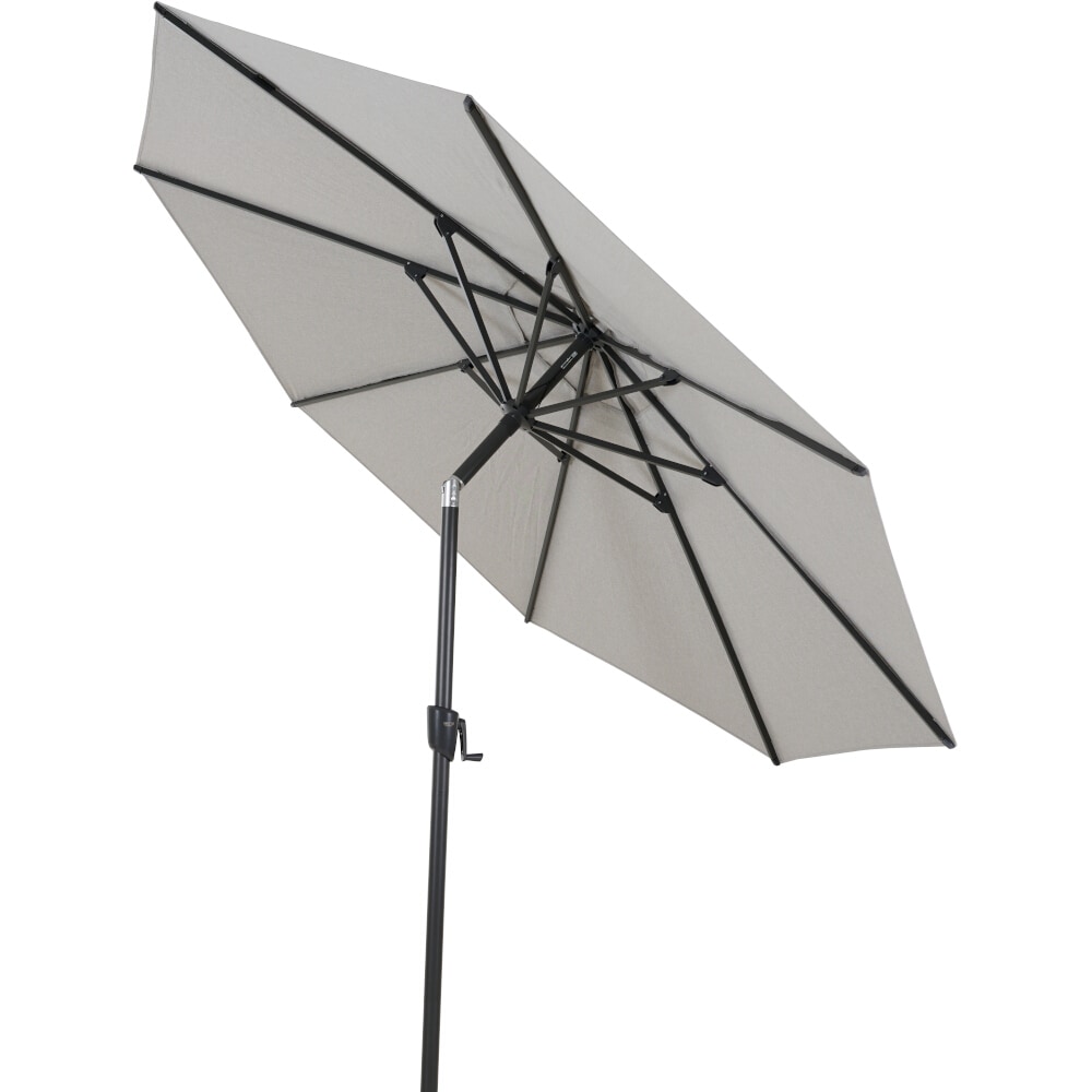 SIENA GARDEN Bosco Mittelstockschirmanthrazit/hellgrau Ø 300 cm