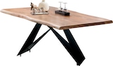 thumbnail of SIT Möbel Tisch 240x100 cm | Platte Akazie 56 mm natur | Metallgestell schwarz | B 240 x T 100 x H 77 cm | 16113-11 | Serie TABLES & CO
