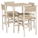 thumbnail of Set Tavolo Bar Con 4 Sedie Mod. PORTOFINO colore beige e rovere chiaro by Yelloo