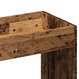 thumbnail of vidaXL Hoge kast 63x33x100 cm bewerkt hout oud houtkleurig