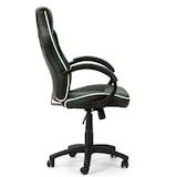 thumbnail of Sillón de Oficina elevable y reclinable Formula tapizado con Piel sintética, Color Negro/Verde
