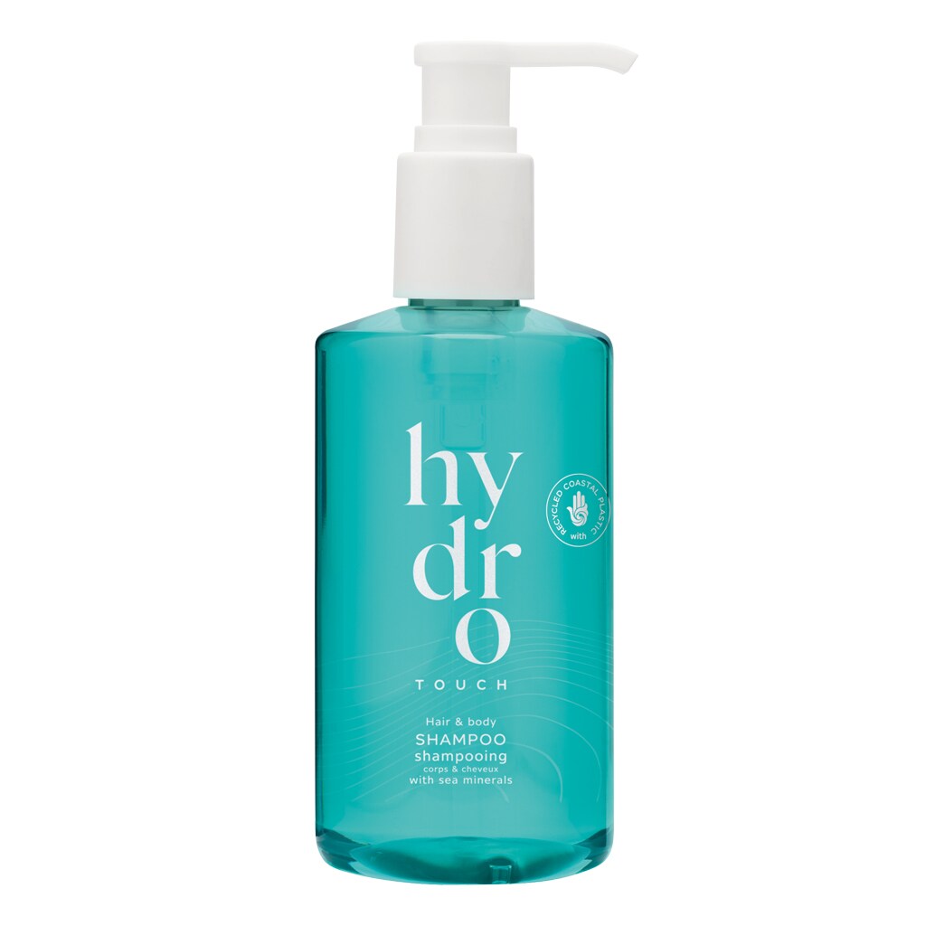 Hydro Touch 300ml Haar- & Körpershampoo im Flacon Cannes mit Pumpe (12 X 300ml)