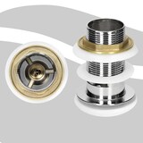 thumbnail of ECD Germany Aufsatzwaschbecken Keramik Weiß 515×360×130 mm, mit Überlauf, inkl. Ablaufgarnitur – modernes Design Waschbecken