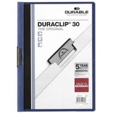 thumbnail of DURABLE Klemmhefter DURACLIP ORIGINAL 30, DIN A4, dunkelblau
