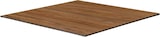 thumbnail of Laminierte Tischplatte 70x70 cm Bernsteinfarbenes Holz