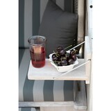 thumbnail of Strandkorb deVries PURE® Cliff XXL SUN - PE white kubu - Dessin 481 - inkl. Schutzhülle