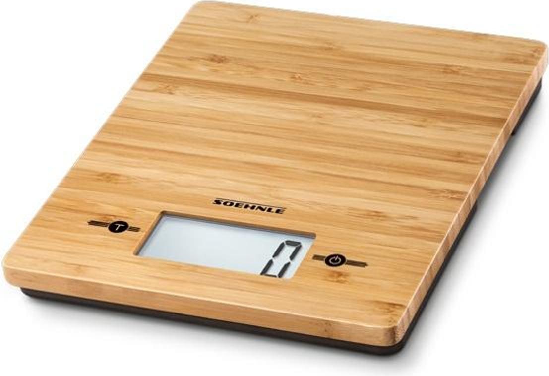 Soehnle Küchenwaage Bamboo 5 kg Braun 66308