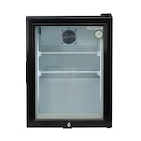 thumbnail of Gastro-Cool Schwarzer Mini Gefrierschrank mit Glastür / 51l - GCGW50