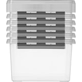 thumbnail of helit Aufbewahrungsbox 15L - transparent