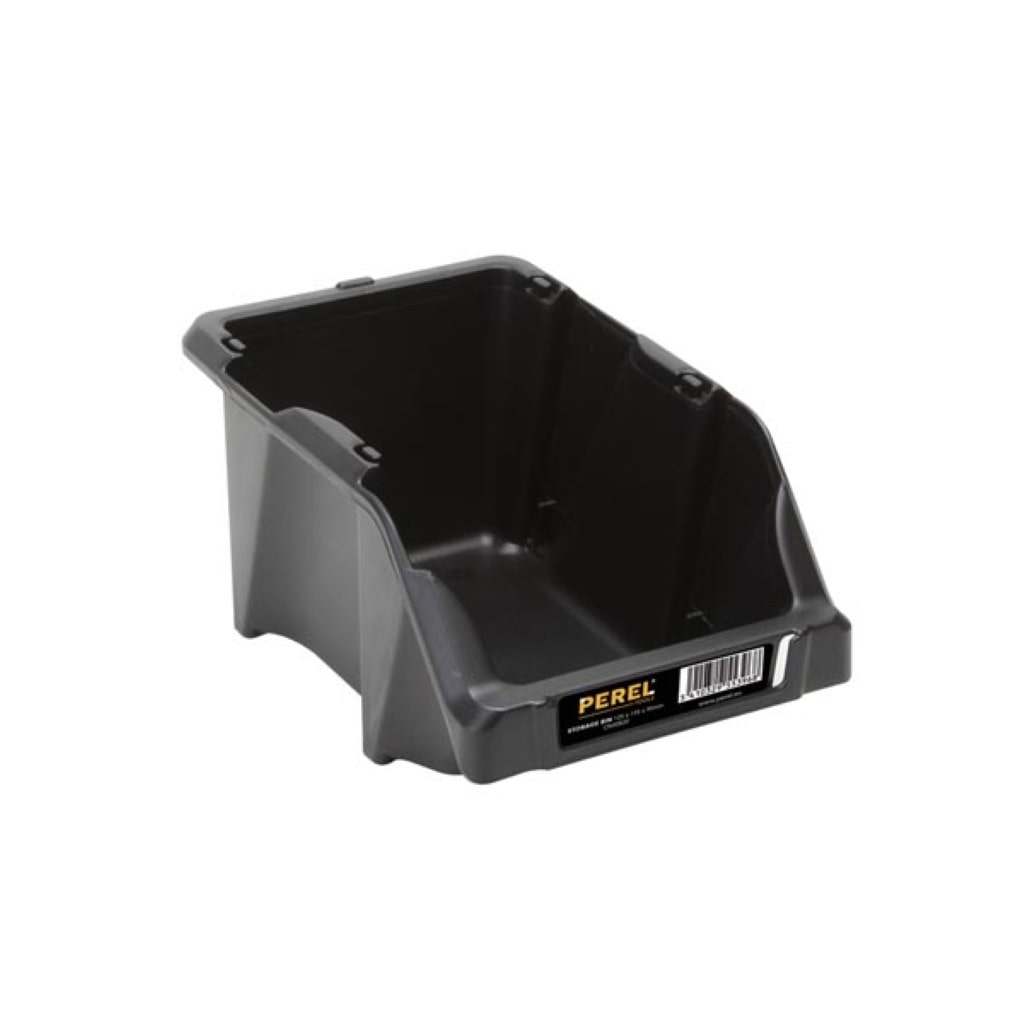 Bac à bec, empilable, plastique, 125 x 195 x 90 mm, noir