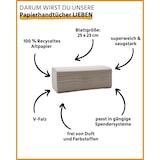 thumbnail of Papierhandtücher Natural, 4800 Blatt, 1-lagig, V-Falz, 25x23cm, 100% Altpapier