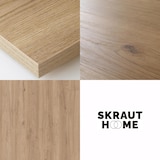 thumbnail of Frisiertisch, Schminktisch, Ablage, 127x35x75 cm, Mit Schublade, Schminktisch, Moderner Stil, Eiche _ 452_5