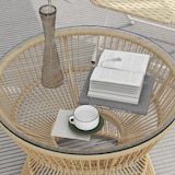 thumbnail of Outsunny - Beistelltisch - Ø60 cm - naturholz