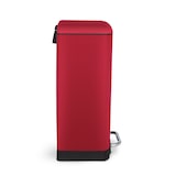 thumbnail of Les Collectors Tret-Mülleimer N°722 / Edelstahl / rot / 30 L / herausnehmbarer Inneneimer/ rechteckig