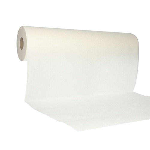 9 Rollen Medizinrollen 50 m x 50 cm weiss Duo Line+ perforiert auf 38 cm, Hülse Ø 4,2 cm