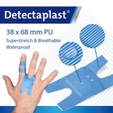 thumbnail of Blauer detektierbarer wasserdichter & elastischer Fingergelenk - 50St
