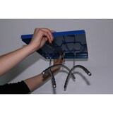 thumbnail of SPIND (Doppelspind 2 Abteil) 180x60 cm, 2 Böden, Vorhängeschloss, blau (Schließfachspind, Garderobenschrank Umkleidespind, Garderobenspind)