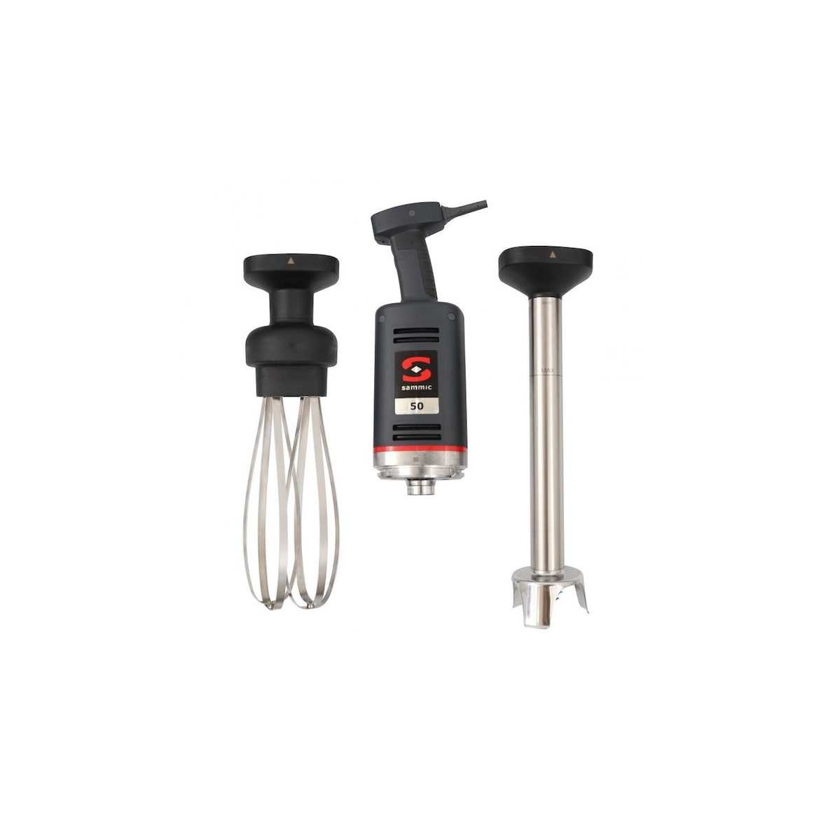 Sammic MB-51 Professionele Staafmixer 570W | Chopper Combo met Y-Blade + Garde | TiltStop veiligheid, ergonomisch, NSF-gecertificeerd