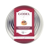 thumbnail of Gobel - Dose mit 8 Ausstechformen, rund, glatt - Edelstahl - gerollter Rand - Ø 30 bis 110 mm H 40 mm - 880101