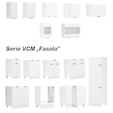 thumbnail of VCM Küchenmöbel Unterschrank Fasola Weiß H. 207 x B. 60 x T. 57 cm