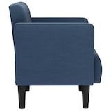 thumbnail of vidaXL Sessel mit Armlehnen Blau 53 cm Stoff