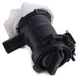 thumbnail of Ablaufpumpe kompatibel mit Bosch 00145212 mit Pumpenkopf für Waschmaschine