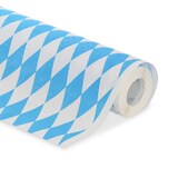thumbnail of HEKU 1 Stück Papier-Tischdecke Rolle, praktische Festzeltdeko für Wiesn & Bayrische Feste - Flexibel zuschnittbar, stilvoll & umweltfreundlich