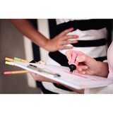 thumbnail of Marcador de texto néon, sortido, em rede com 4 canetas