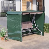 thumbnail of Funda Protectora para Columpio Balancín de Jardín 3 Plazas 215x155x150 cm Impermeable con Cremallera Cubierta de Muebles Exterior Antipolvo Antiviento