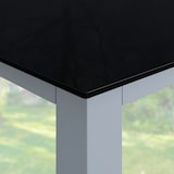 thumbnail of Alu Gartentisch 150x90x75cm silber