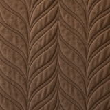 thumbnail of Bettwäsche 155x220 cm Braun Winter Plüsch Damast Premium Cashmere Touch geprägtes Design Blumen mit Reißverschluss extra warm flauschig