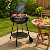 thumbnail of WellHome - Barbacoa redonda Vaggan de 51cm con cuenco esmaltado y accesorios