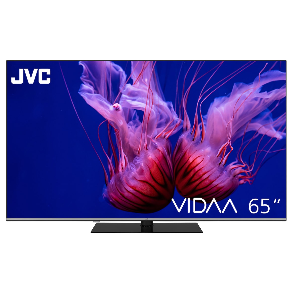 JVC QLED Fernseher 65 Zoll Smart TV VIDAA LT-65VDQ6555 4K UHD TV Dolby Vision HDR Triple-Tuner