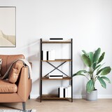 thumbnail of vidaXL Boekenkast Oud hout 60 x 30 x 118 cm Hout en Staal