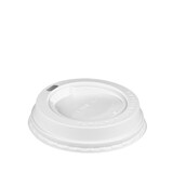 thumbnail of PAPSTAR 100 Dom-Deckel, PS "To Go" rund Ø 7,2 cm · 1,7 cm weiss