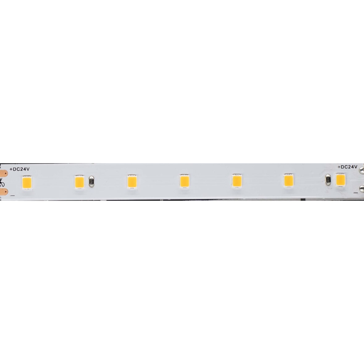 Profi LED Streifen 5m, 84 LED/m, 24V, 4.8W/m, Farbtemperatur 2700K Warmweiß, Schutzart IP20 für Innenbereich, Hohe Effizienz, Premium Qualität