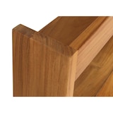 thumbnail of Espejo de pared de teca HWC-M75, espejo de baño, marco de madera, teca de calidad B (duramen, 20-30 años), 77x100cm