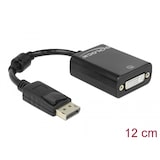 thumbnail of Delock Adapter Displayport 1.1 Stecker > DVI Buchse Passiv schwarz