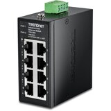 thumbnail of TRENDnet TI-ELC80 8-Port Ethernet Mini Switch Industrial DIN-Rail