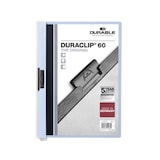 thumbnail of Packung mit 10 Stück Dossier Durable A4 Duraclip 60 Blatt Hellblau