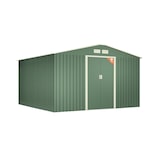 thumbnail of Wasabi - Caseta Jardín Exterior 10,2m2 Light Green - 322x324x205cm - Doble Puerta Corredera - Rejillas Ventilación