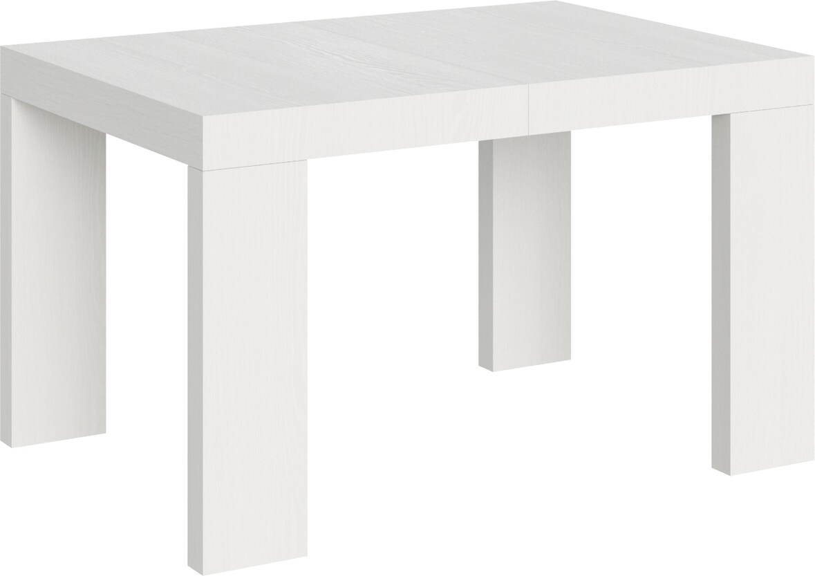 Roxell Ausziehtisch 120/380x90 cm Esche weiß