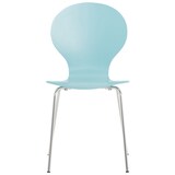 thumbnail of 16 x cadeira empilhável DIEGO azul claro