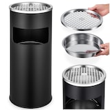 thumbnail of tectake Cendrier sur pied - noir - 402282