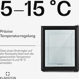 thumbnail of Brooklyn Minibar 23 Liter Klasse E schwarz Glas 0dB Schwarz