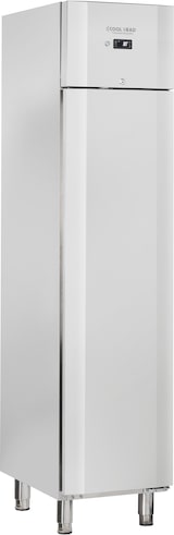 thumbnail of Cool Head Edelst.-Kühler, 250 Liter. Heißes Gasauftauen. Gedruckte Anleitungen. T° -2°/+8°C. Dim. (LxWxH) 46,9x72,5x199 cm. Cool Head QR3