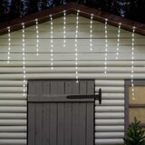 thumbnail of Guirlande stalactites chute de neige 3m H80cm 220 LED gouttes blanc froid câble transparent Lotti